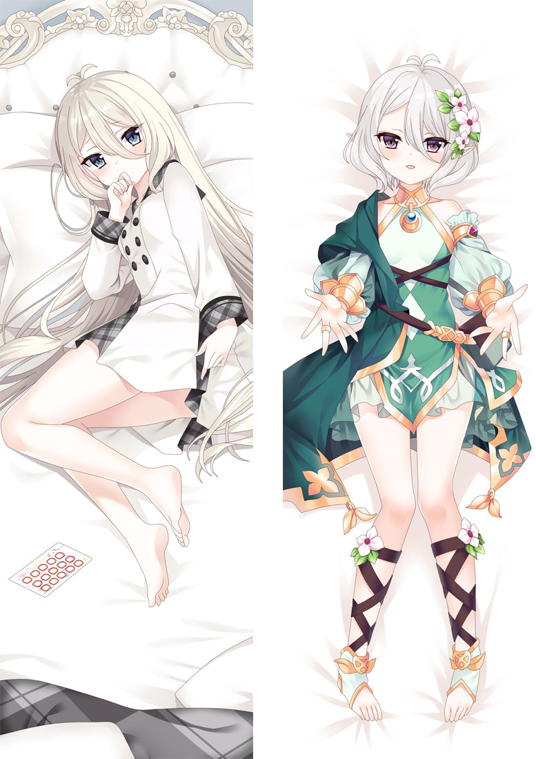 Princess Connect! Re:Dive Kokkoro Anime Dakimakura Body Pillow Cover image 0