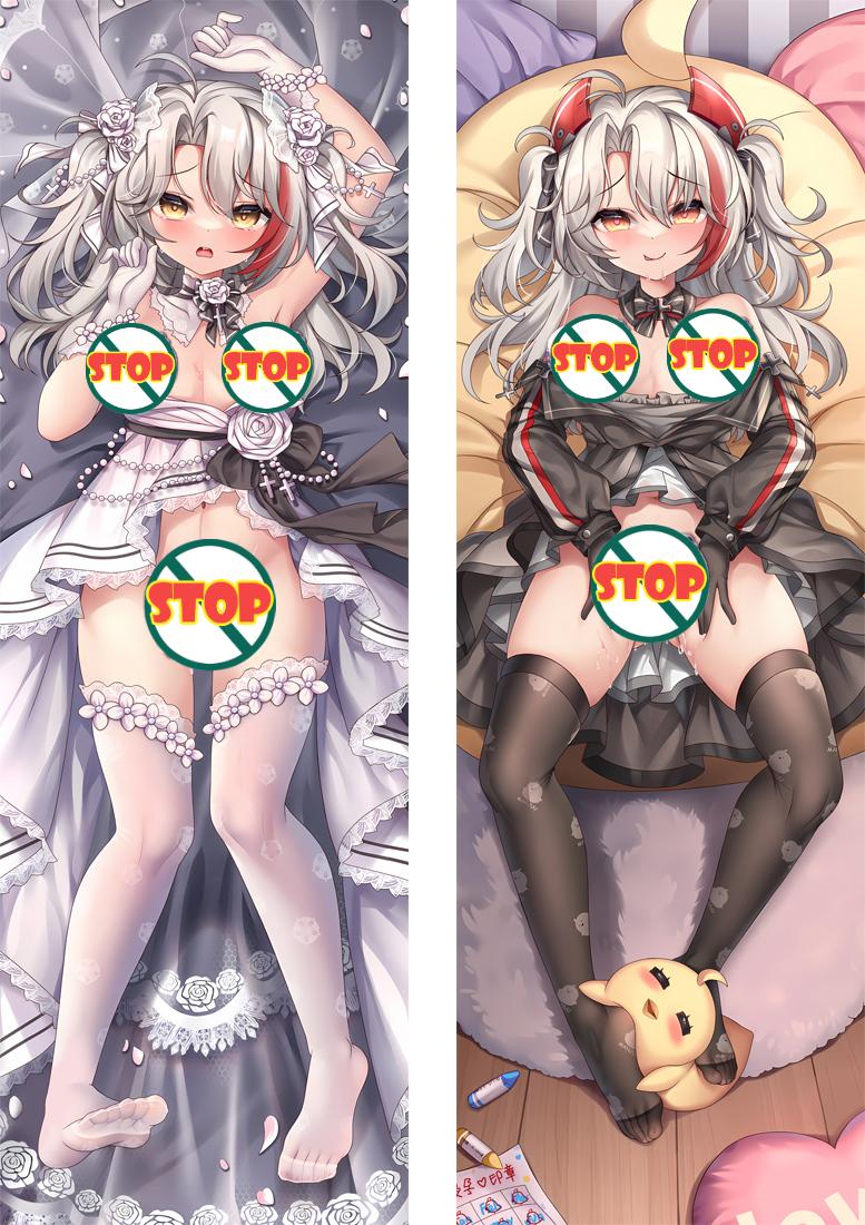 Little Prinz Eugen Azur Lane Anime Dakimakura Hugging Body Pillow Cover image 0