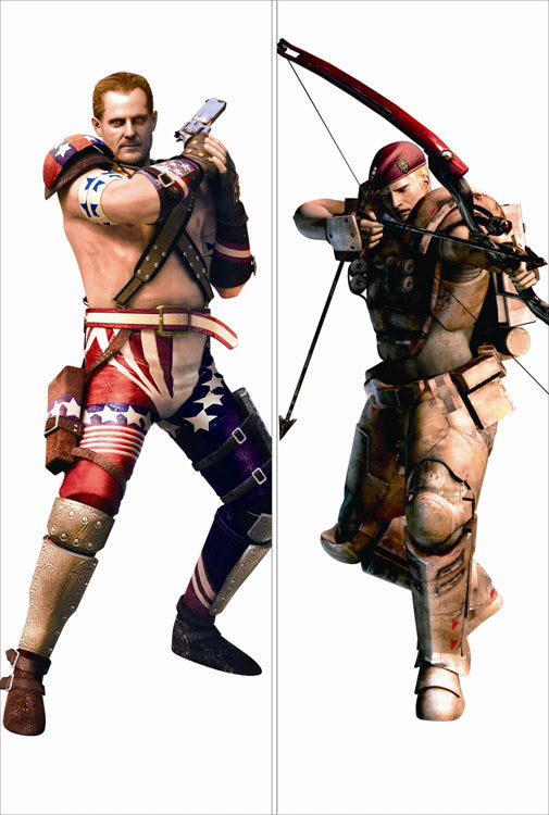 Resident Evil Anime Dakimakura Body Pillow Cover image 0