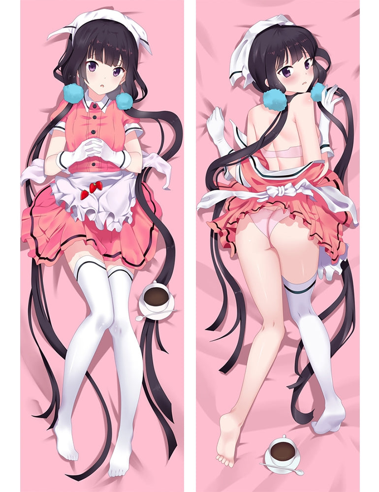 Blend S Sakuranomiya Strika Anime Dakimakura Pillow Cover image 0