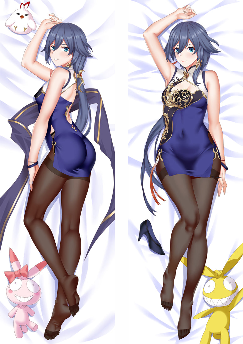 Honkai Impact 3rd Shark Anime Dakimakura Pillow Cover image 0