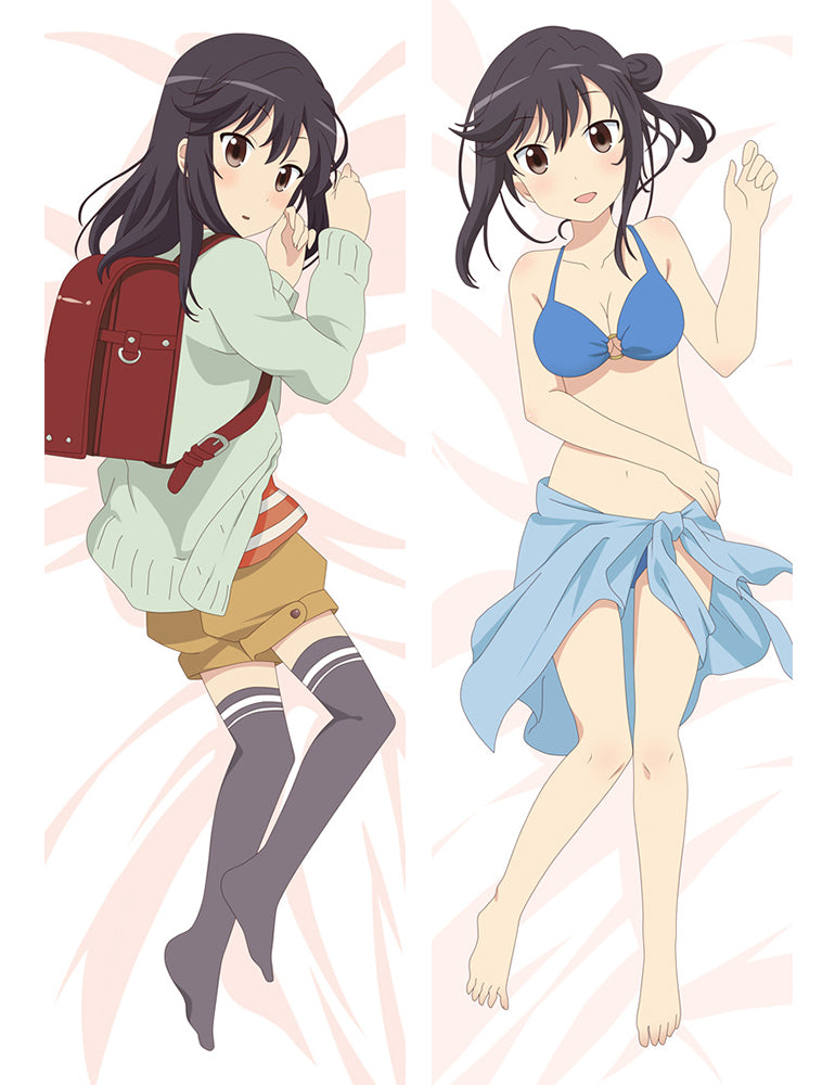 Non Non Biyori Hotaru Ichijo Anime Dakimakura Pillow Cover image 0