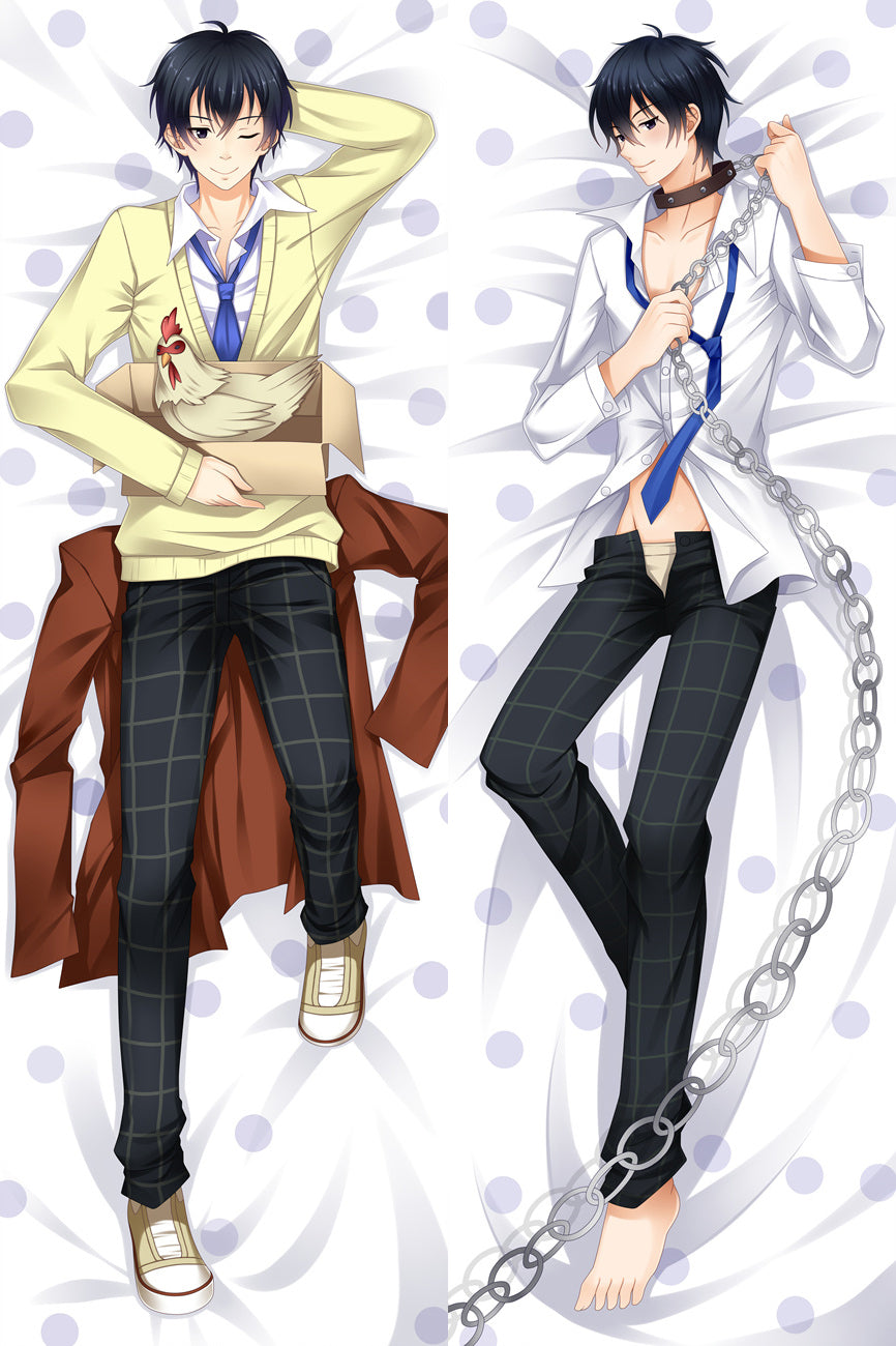 My Little Monster Haru Yoshida Anime Dakimakura Pillow Case image 0
