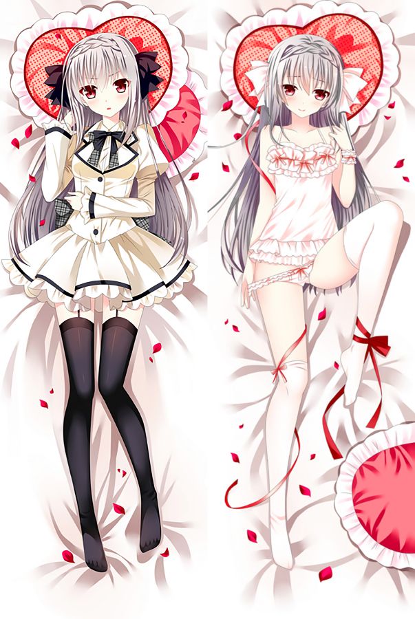 Tsuki ni Yorisou Otome no Sahou Anime Dakimakura Body Pillow Cover image 0