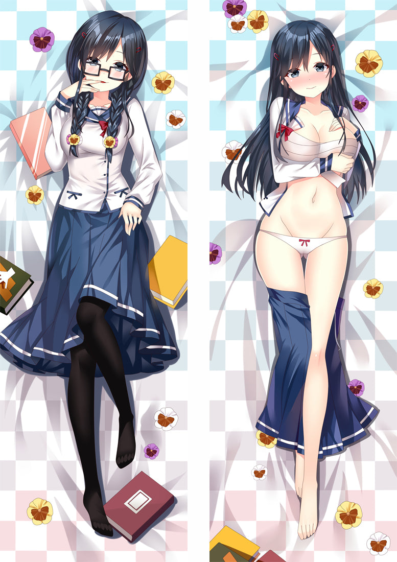 Ore o Suki nano wa Omae dake kayo Sanshokuin Sumireko Anime Dakimakura Pillow Cover image 0