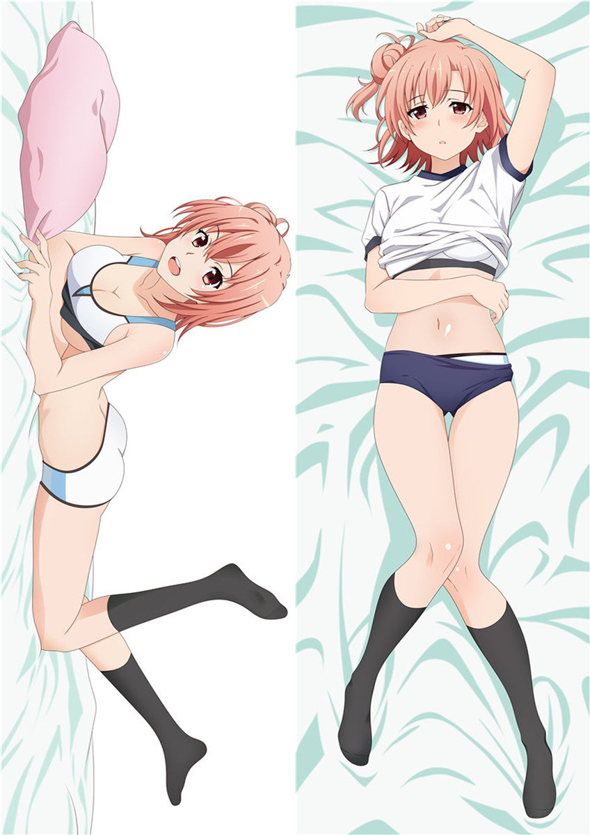 My Youth Romantic Comedy Is Wrong, As I Expected Yui Yuigahama Anime Dakimakura Pillow Cover image 0
