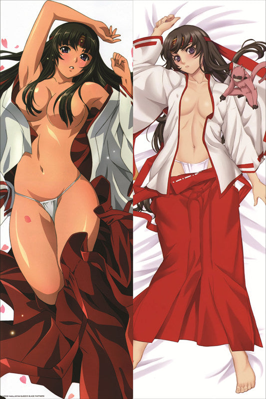 Queen's Blade Tomoe Anime Dakimakura Body Pillow Cover image 0