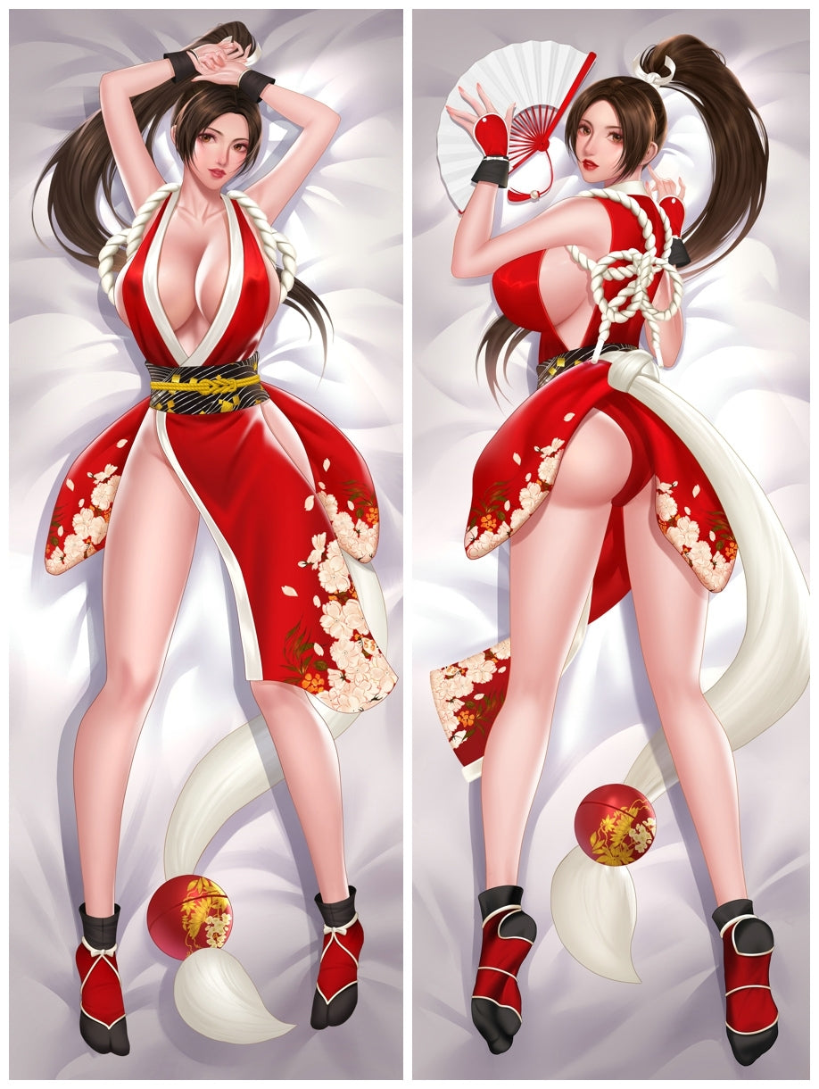 Original The King of Fighters Shiranui Mai Anime Dakimakura Pillow Cover image 0