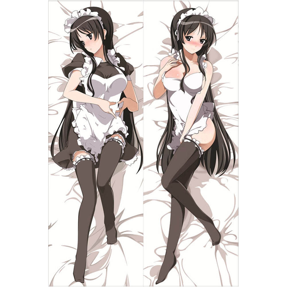 K-On! Mio Akiyama Anime Dakimakura Japanese Pillow Cover image 0