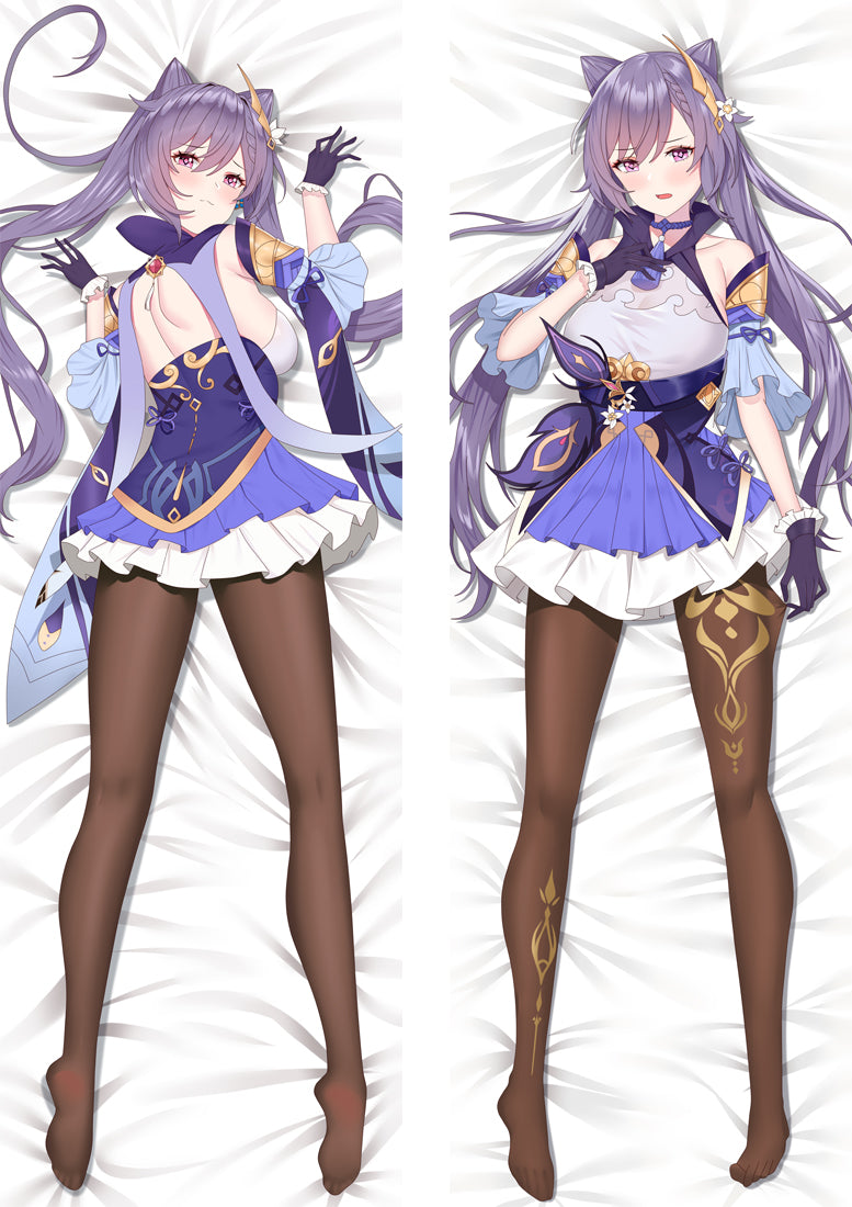 Keqing Dakimakura Pillow Cover - Genshin Impact image 0