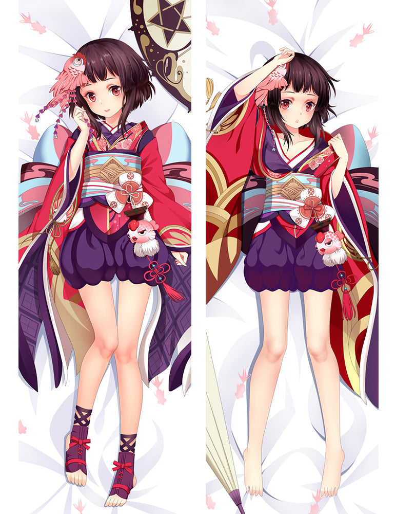 Onmyouji Kagura Anime Dakimakura Pillow Cover image 0