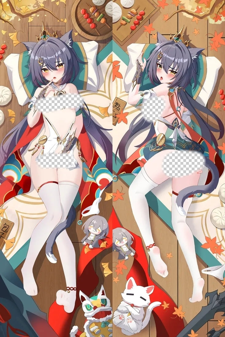 Honkai: Star Rail Yunli Anime Dakimakura Sexy Body Pillow Cover image 0