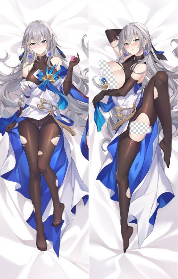 Honkai: Star Rail Bronya Rand Anime Dakimakura Naked Body Pillow Cover image 0