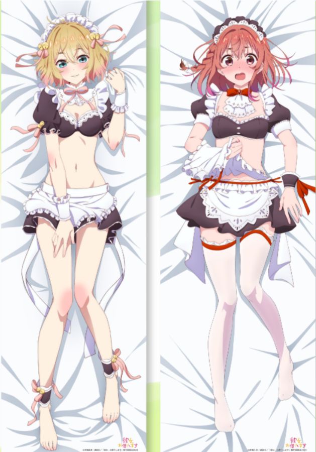 Kanojo, Okarishimasu Sakurasawa Sumi Anime Dakimakura Sexy Body Pillow Cover image 0