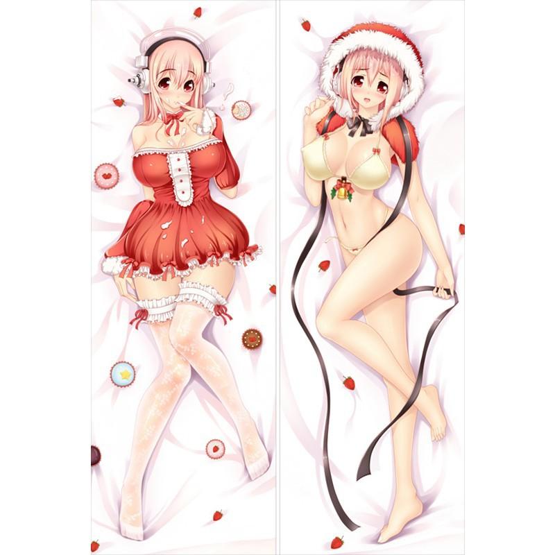 Super Sonico Anime Dakimakura Pillow Cover image 0