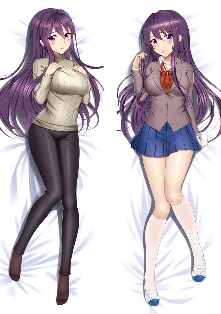 Yuri Dakimakura Pillow Cover - Doki Doki Literature Club! image 0