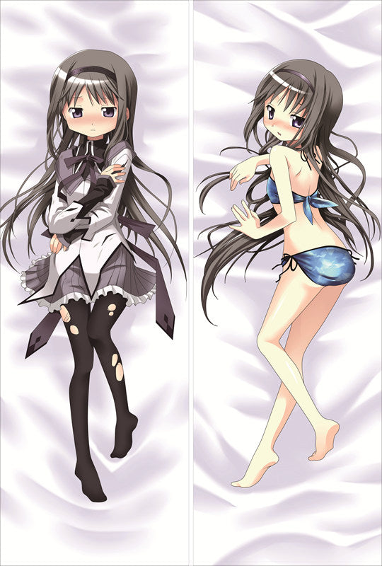 Puella Magi Madoka Magica Homura Akemi Anime Dakimakura Body Pillow Cover image 0