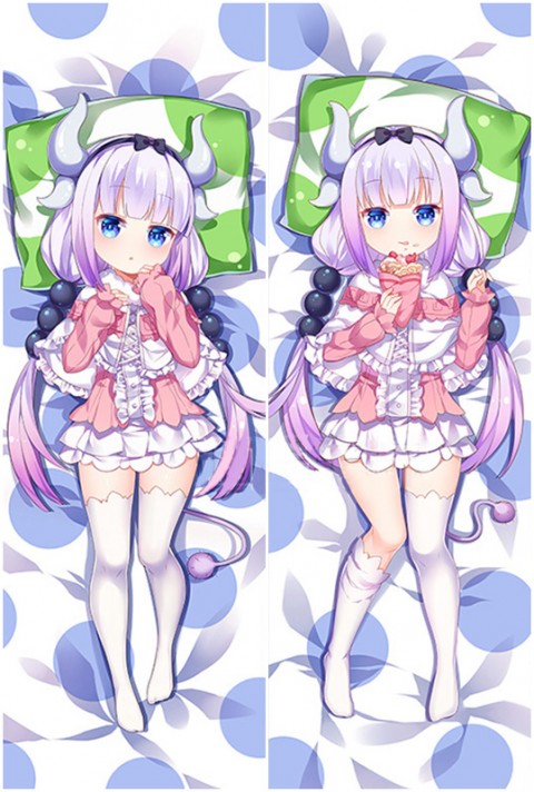 Miss Kobayashi's Dragon Maid Kanna Chan Anime Dakimakura Pillow Cover image 0