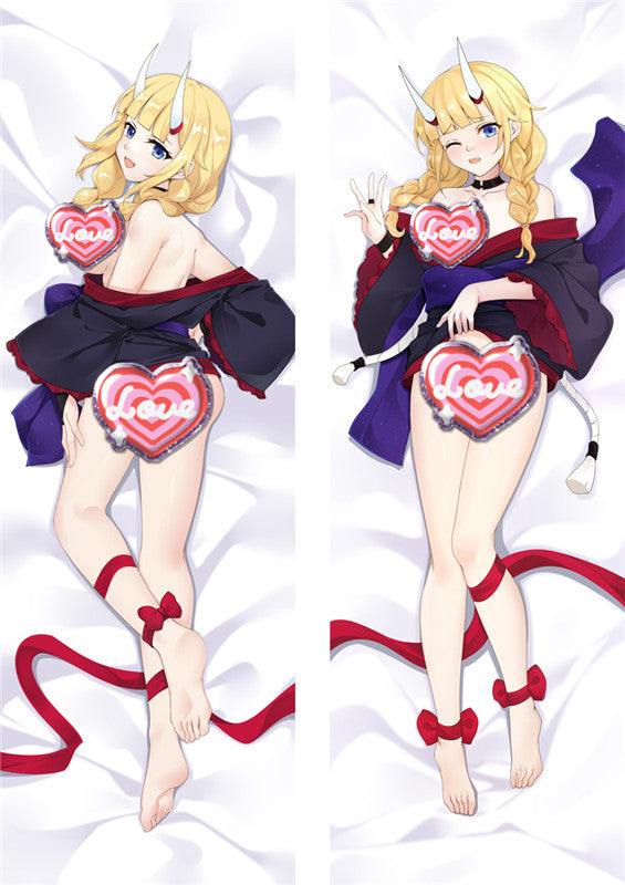 Tsukimi Eiko Ya Boy Kongming Anime Dakimakura Pillow Cover image 0