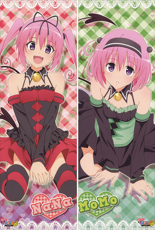 To Love-Ru Momo Belia Deviluke Anime Dakimakura Pillow Cover image 0