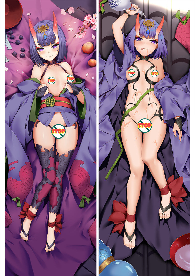 Fate Grand Order Shuten Douji Anime Dakimakura Pillow Cover image 0