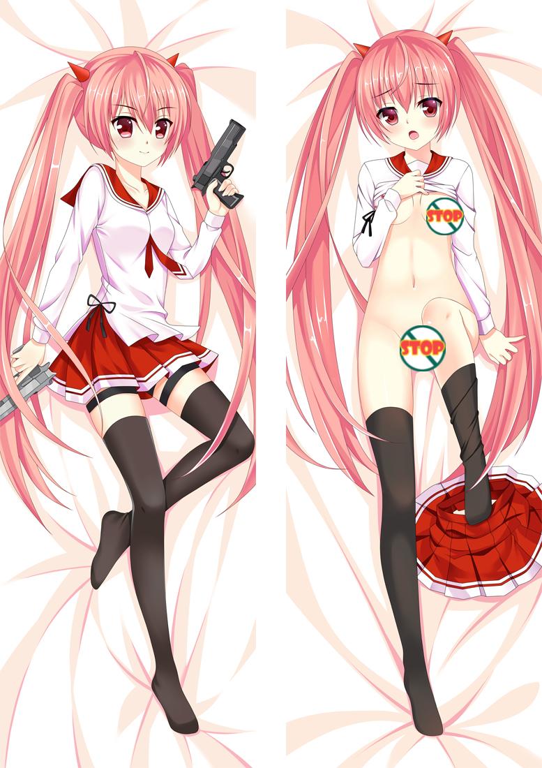 Aria Holmes Kanzaki Dakimakura Body Pillow Cover - Aria the Scarlet Ammo image 0