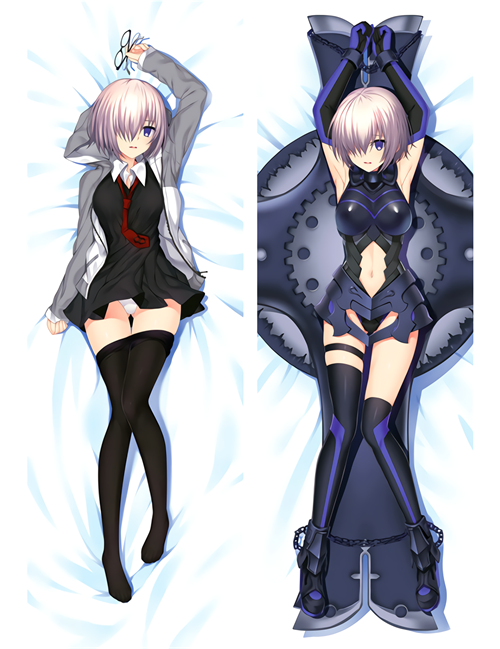 Hot Anime Fate Grand Order/FGO Mashu Kyrielight Matthew Kyrielite Anime Dakimakura Pillow Cover16284-2 image 0
