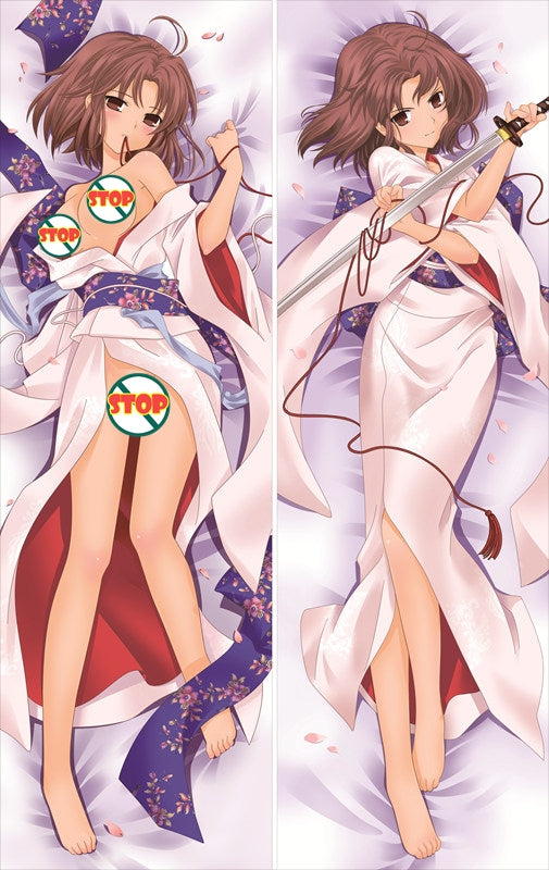 Kara No Kyoukai The Garden of Sinners Shiki Ryougi Anime Dakimakura Japanese Pillow Cover image 0