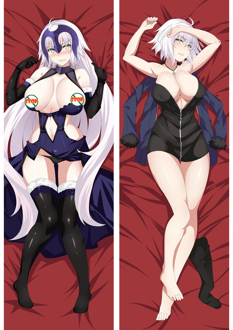 Fate Grand Order Jeanne d'Arc Alter Anime Dakimakura Pillow Cover image 0