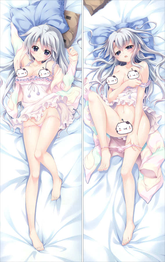 9-Nine-Here's Here or Here Niimi Sora Anime Dakimakura Pillow Cover image 0