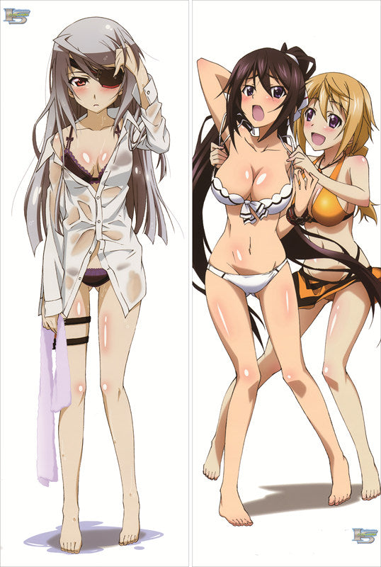 Infinite Stratos Houki Shinonono Anime Dakimakura Body Pillow Cover image 0