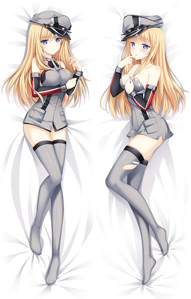 Kantai Collection Bismarck Anime Dakimakura Pillow Cover image 0