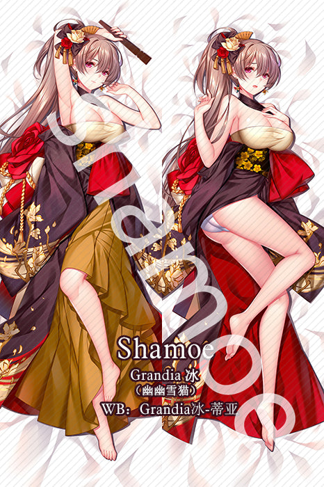 Azur Lane MNF Jean Bart Anime Dakimakura Pillow Cover image 0