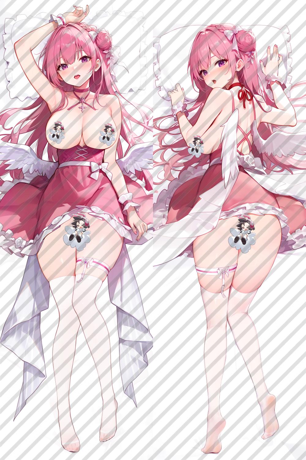 Goddess of Victory: Nikke Dorothy with Double Sides Zipper to make love Anime Dakimakura Pillow Case image 0