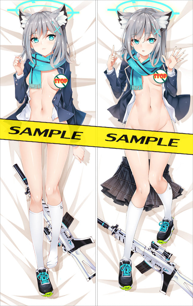 Blue Archive Sunaookami Shiroko Nsfw Body Pillow Cover image 0