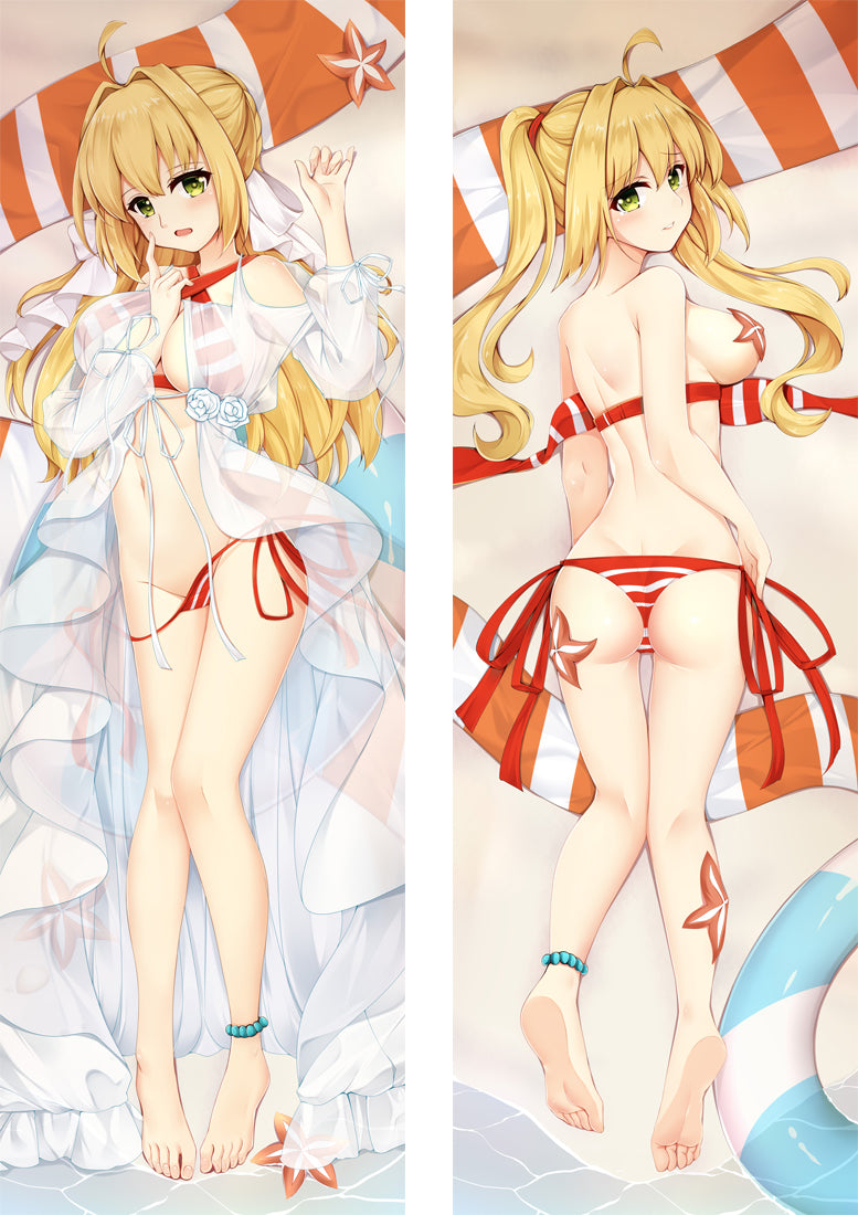 Fate/Grand Order NERÃ CLAVDIVS CAESAR Anime Dakimakura Pillow Cover image 0