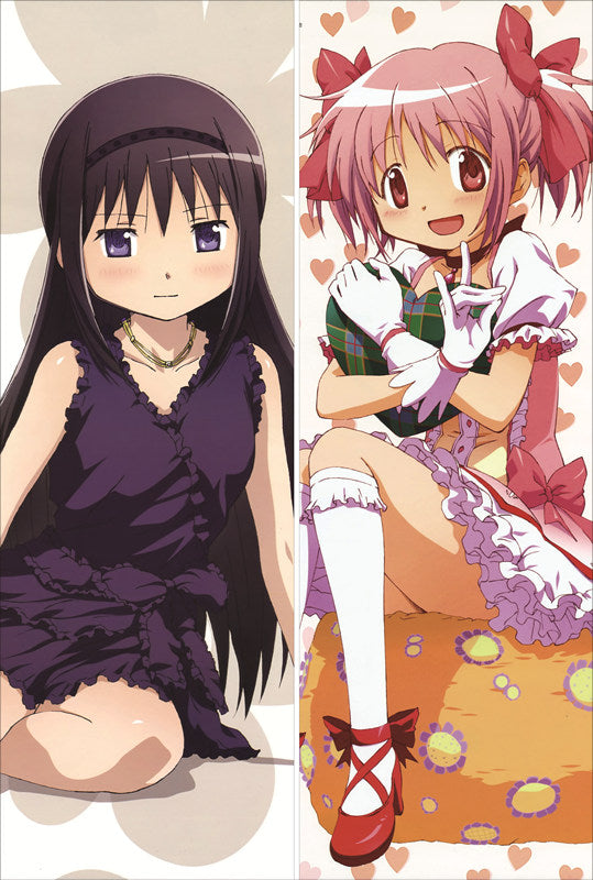 Puella Magi Madoka Magica Homura Akemi + Anime Dakimakura Body Pillow Cover image 0