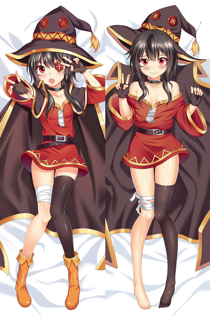 KonoSuba God's Blessing On This Wonderful World Megumin Anime Dakimakura Pillow Cover image 0