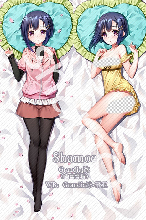 Bokutachi no Remake Shino Aki Anime Dakimakura Pillow Cover image 0