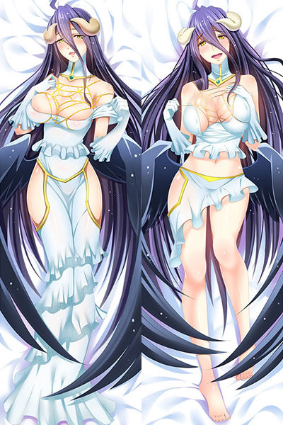 Overlord Albedo Anime Dakimakura Pillow Cover image 0