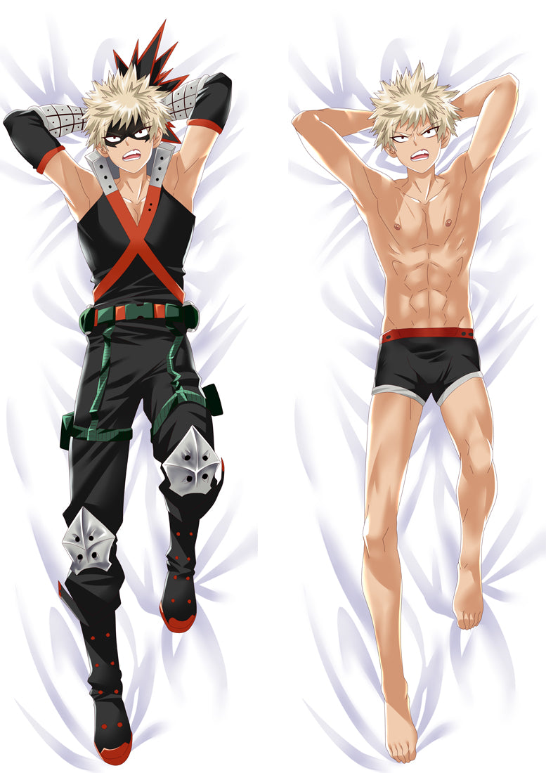 My Hero Academia Katsuki Bakugo Anime Dakimakura Pillow Cover image 0