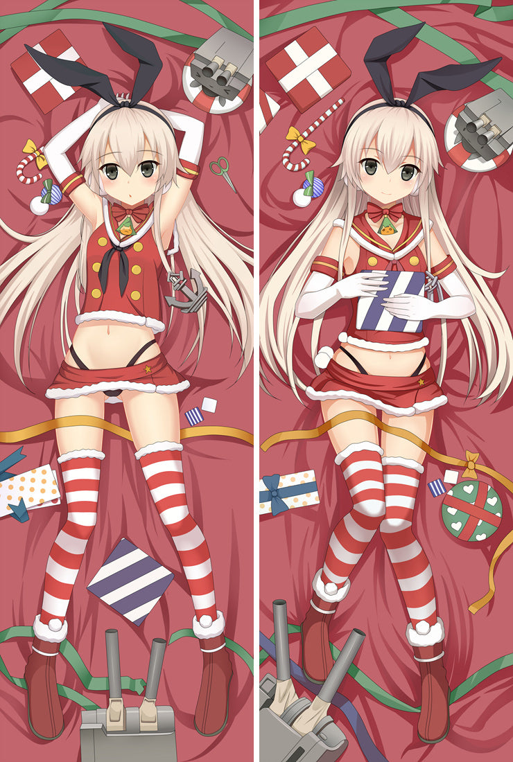 Kantai Collection Shimakaze Anime Dakimakura Pillow Cover image 0