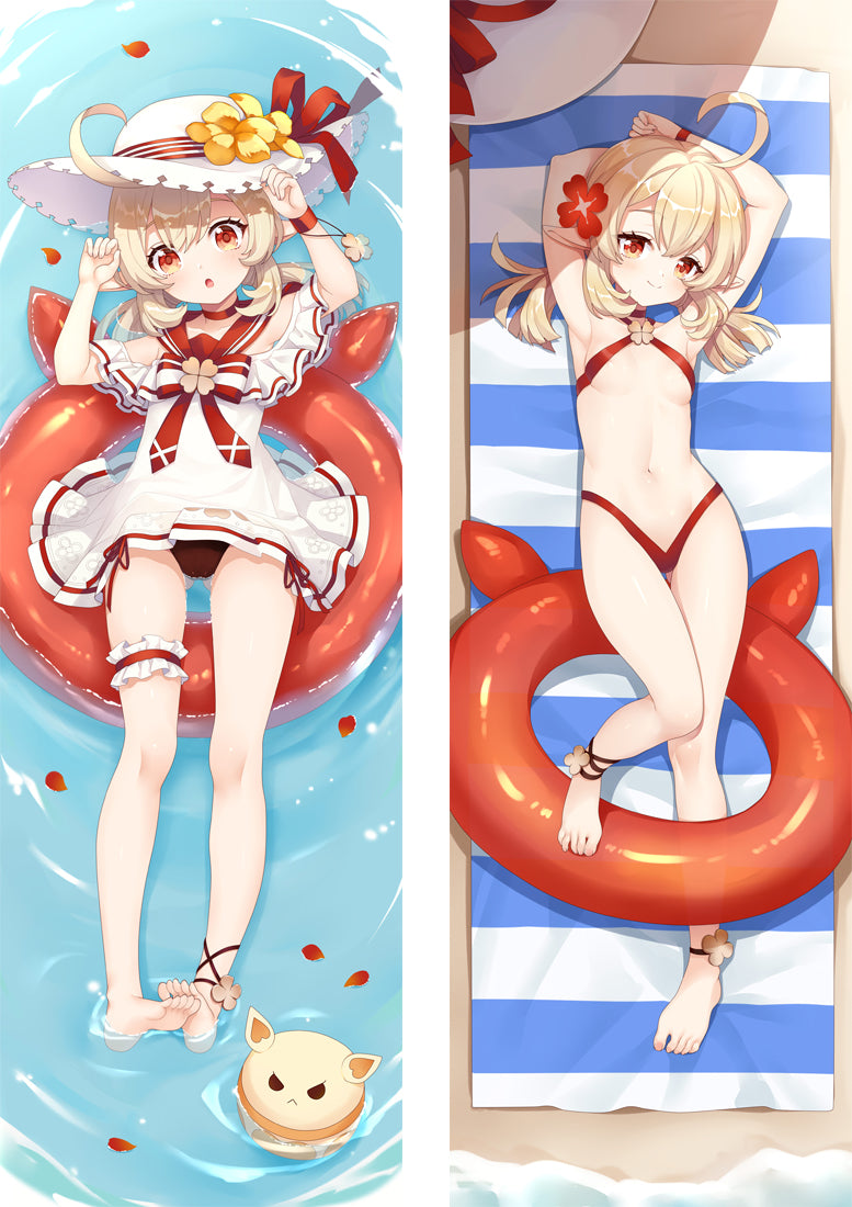 Genshin Impact Klee Anime Dakimakura Body Pillow Cover image 0