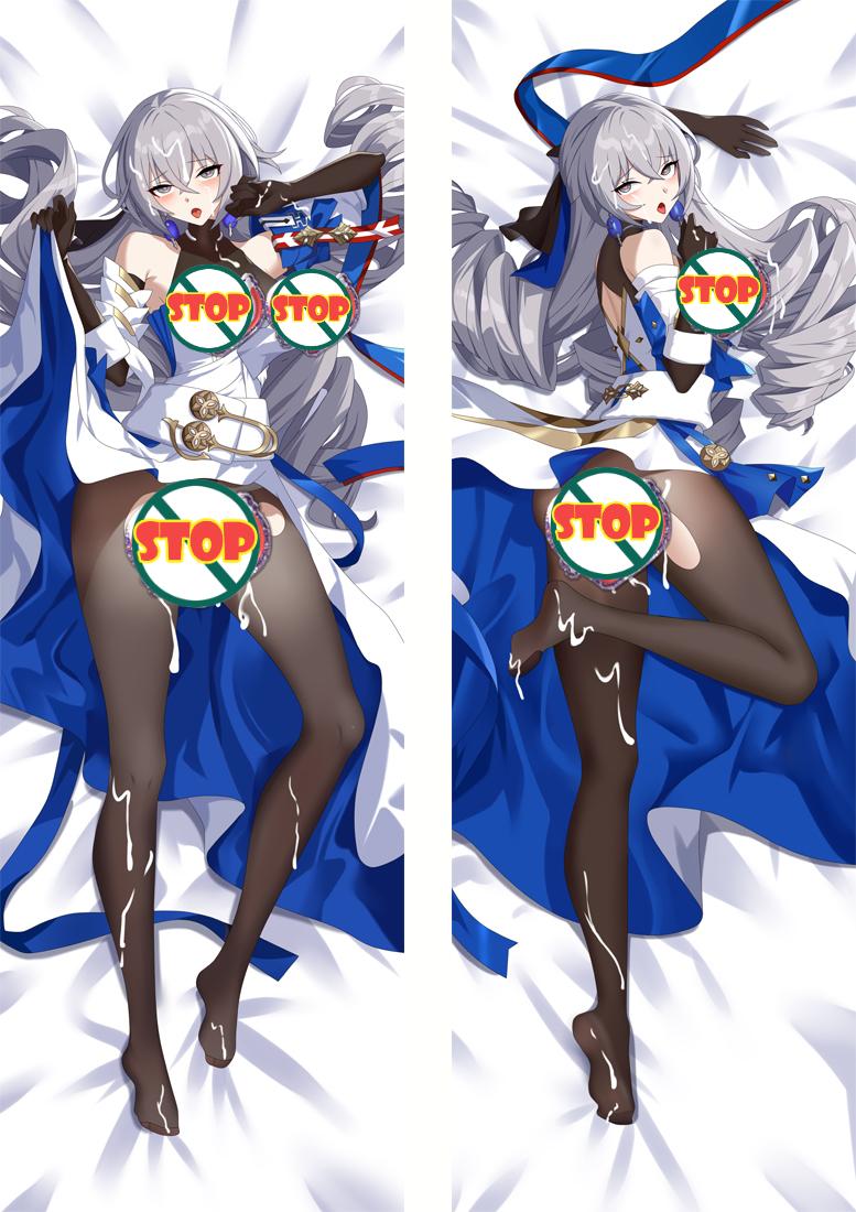 Bronya Honkai Star Rail Anime Dakimakura Body Pillow Cover image 0