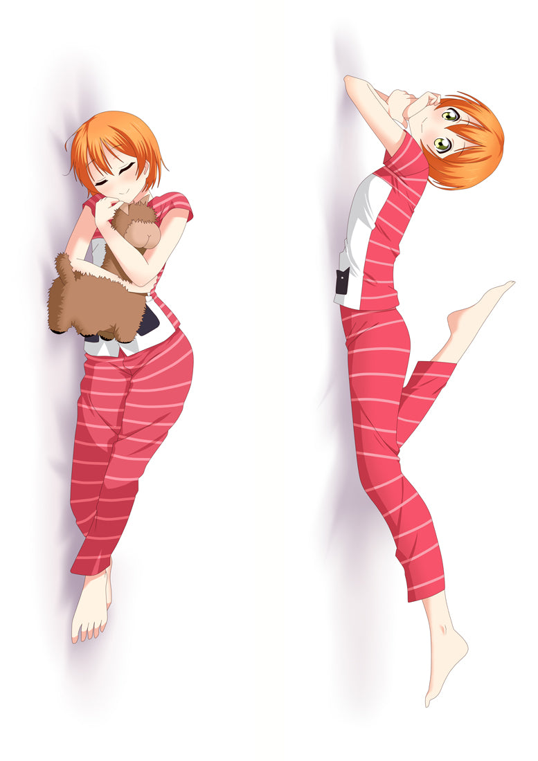 Lovelive! Rin Hoshizora Anime Dakimakura Body Pillow Cover image 0