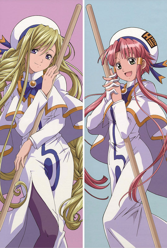 Aria the Avvenire Alicia Florence + Akari Mizunashi Anime Dakimakura Japanese Pillow Cover image 0