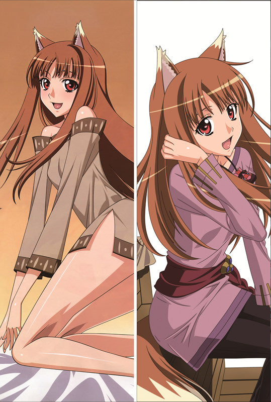 Spice and Wolf Holo Anime Dakimakura Body Pillow Cover image 0