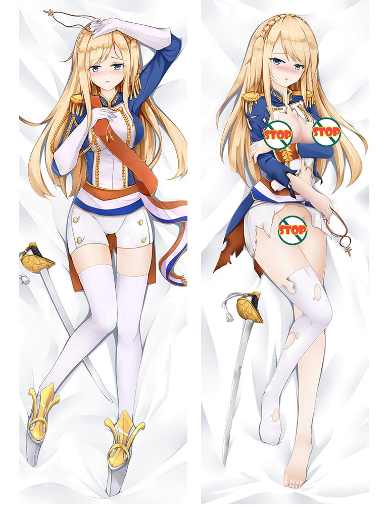 Newly Anime Dakimakura Battleship Girls Richelieu Hugging Body Pillow case image 0