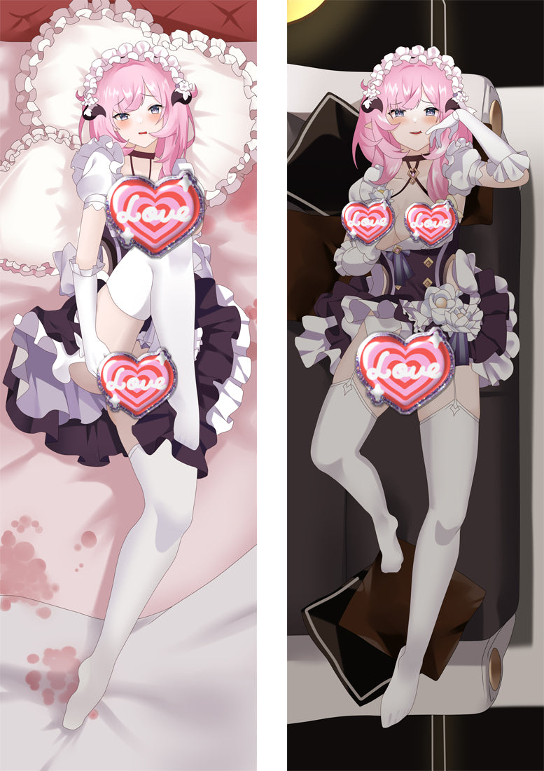 Honkai Impact 3rd Elysia with Double Sides Zipper to make love Anime Dakimakura Pillow Case image 0