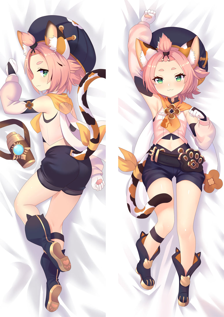 Genshin Impact Diona Dakimakura Body Pillow Cover image 0